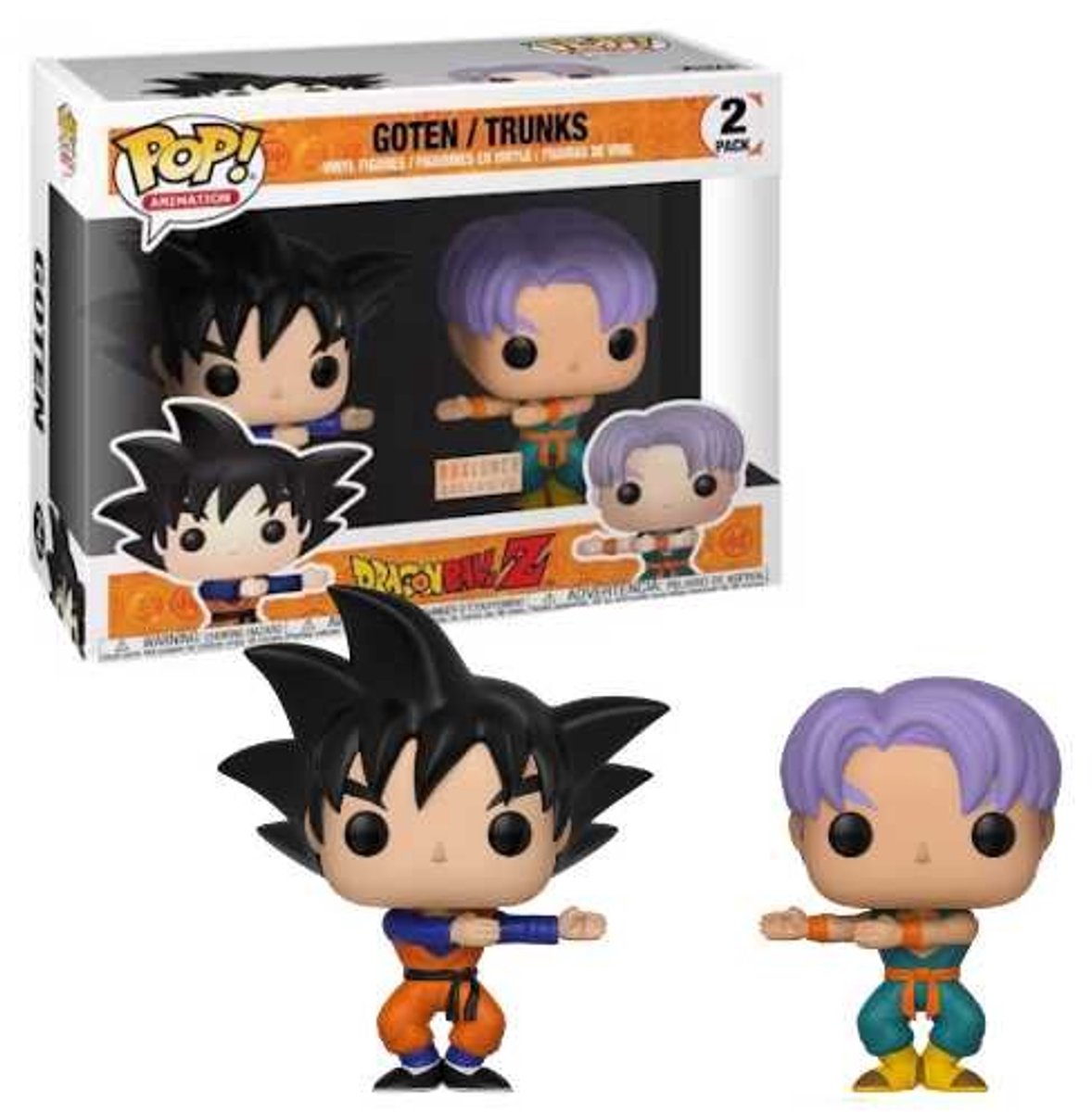   Pop! Animation: Dragon Ball Z - Goten / Trunks (2-Pack) Funimation Exclusive [7.5/10]